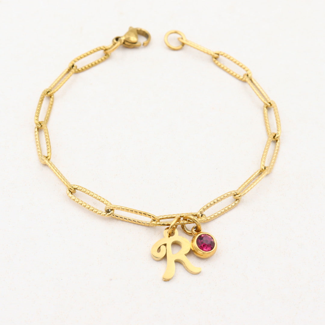 Bracelet Chianti &quot;Mon initiale&quot;