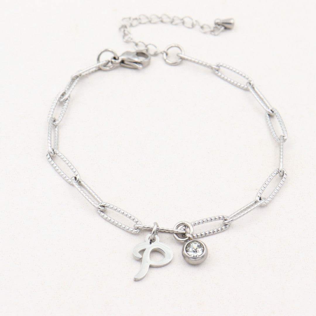 Bracelet Chianti &quot;Mon initiale&quot;